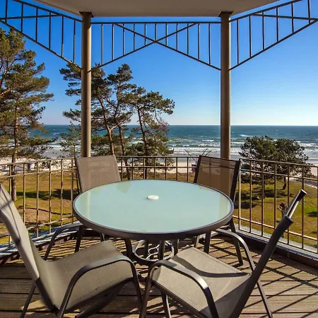 Strandvillen - 1-raum-appartement Mit Meerblick Und Balkon Sv 763 Binz